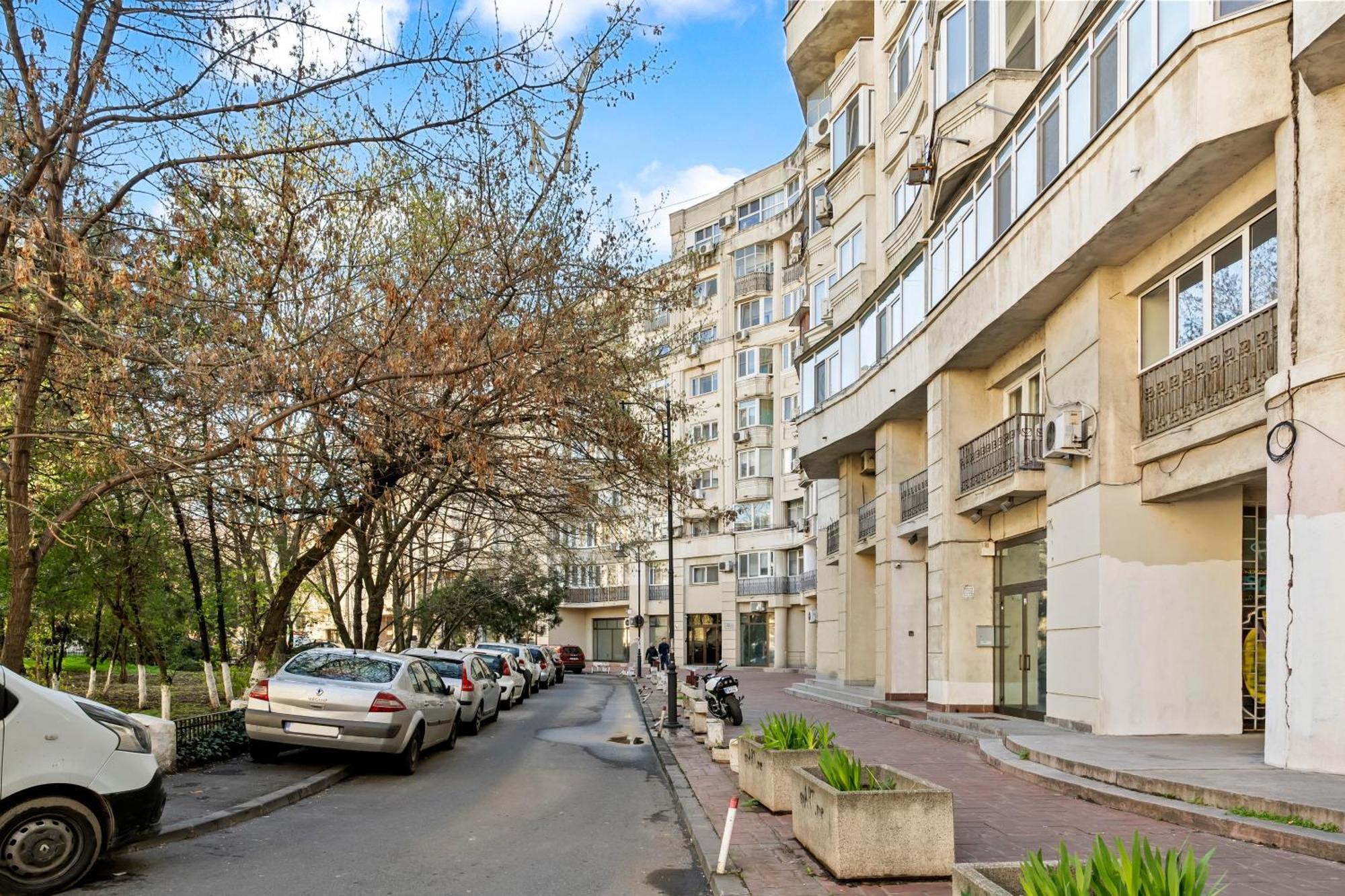 Ferienwohnung Art Nouveau Penthouse Bukarest Exterior foto